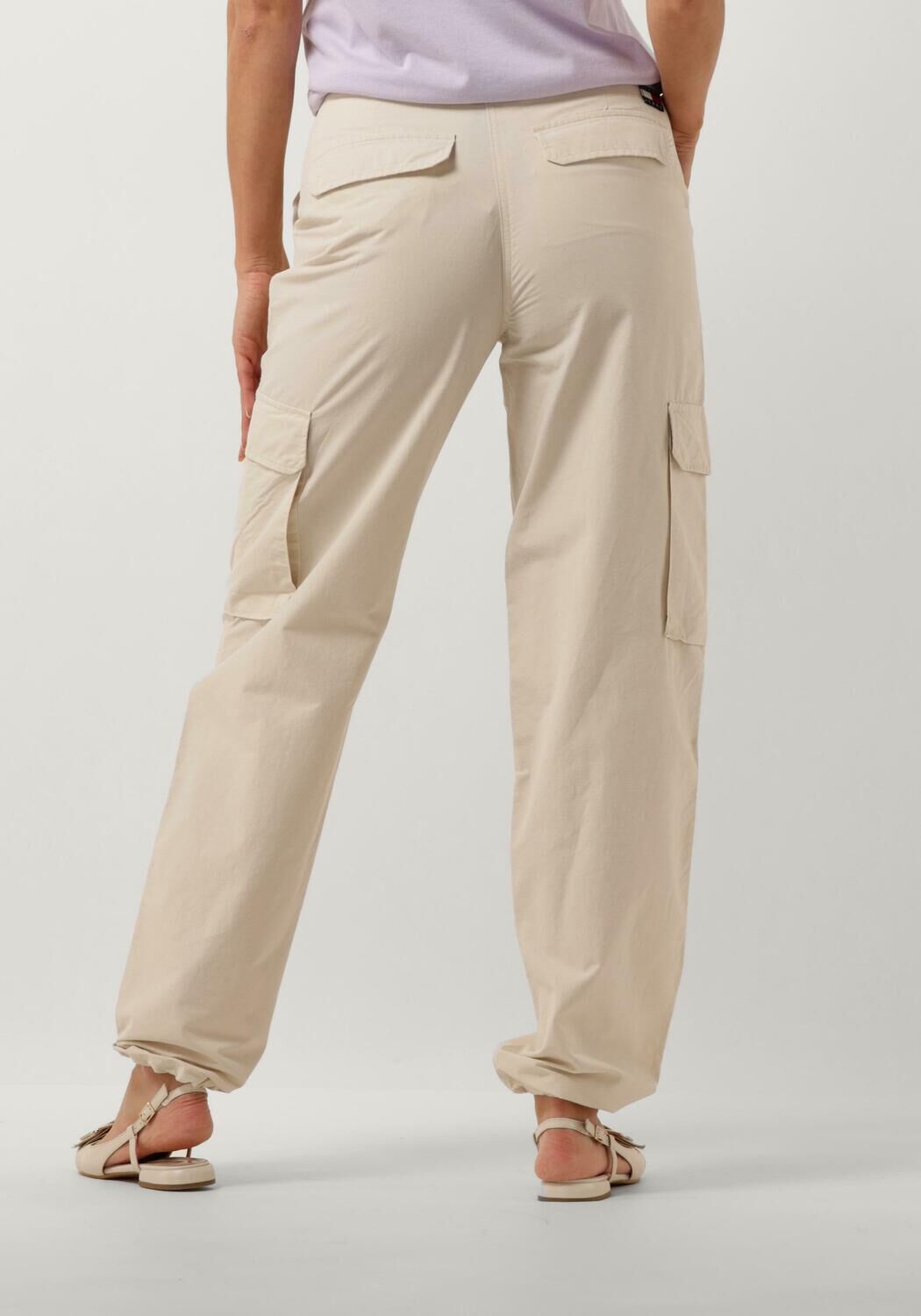 TOMMY JEANS Dames Broeken Tjw Harper Hr Cargo Pant Beige