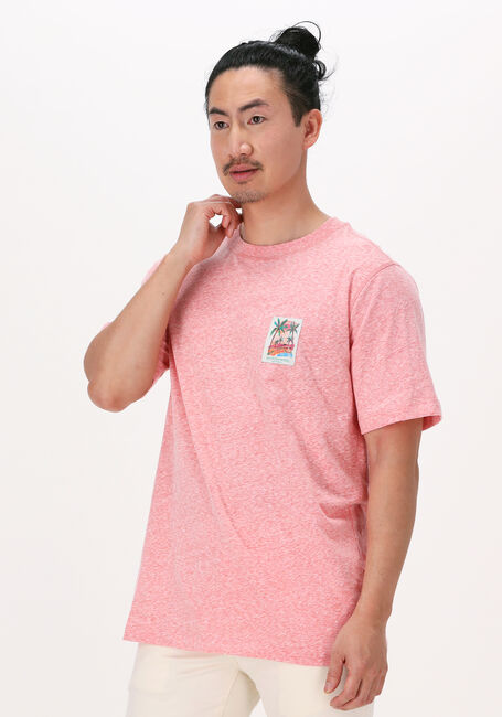 Roze SCOTCH & SODA T-shirt MELANGE CREWNECK JERSEY T-SHIRT - large