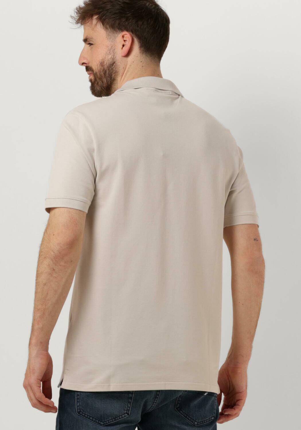 Lyle & Scott Heren Polo's & T-shirts Plain Polo Shirt - Beige, foto 3