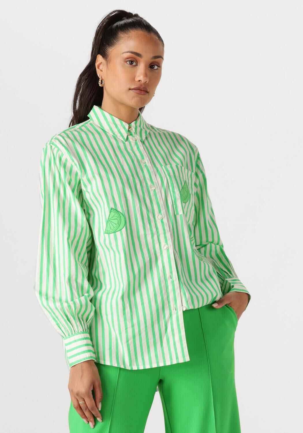 FABIENNE CHAPOT Dames Blouses Alex Blouse Groen