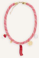 Rode BONNIE STUDIOS Kettingen BILL PENDANT NECKLACE - medium