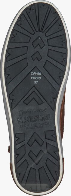 Cognac BLACKSTONE Hoge sneaker ICON EMILY - large