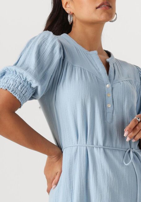 Lichtblauwe MOLIIN Midi jurk ALEX - large
