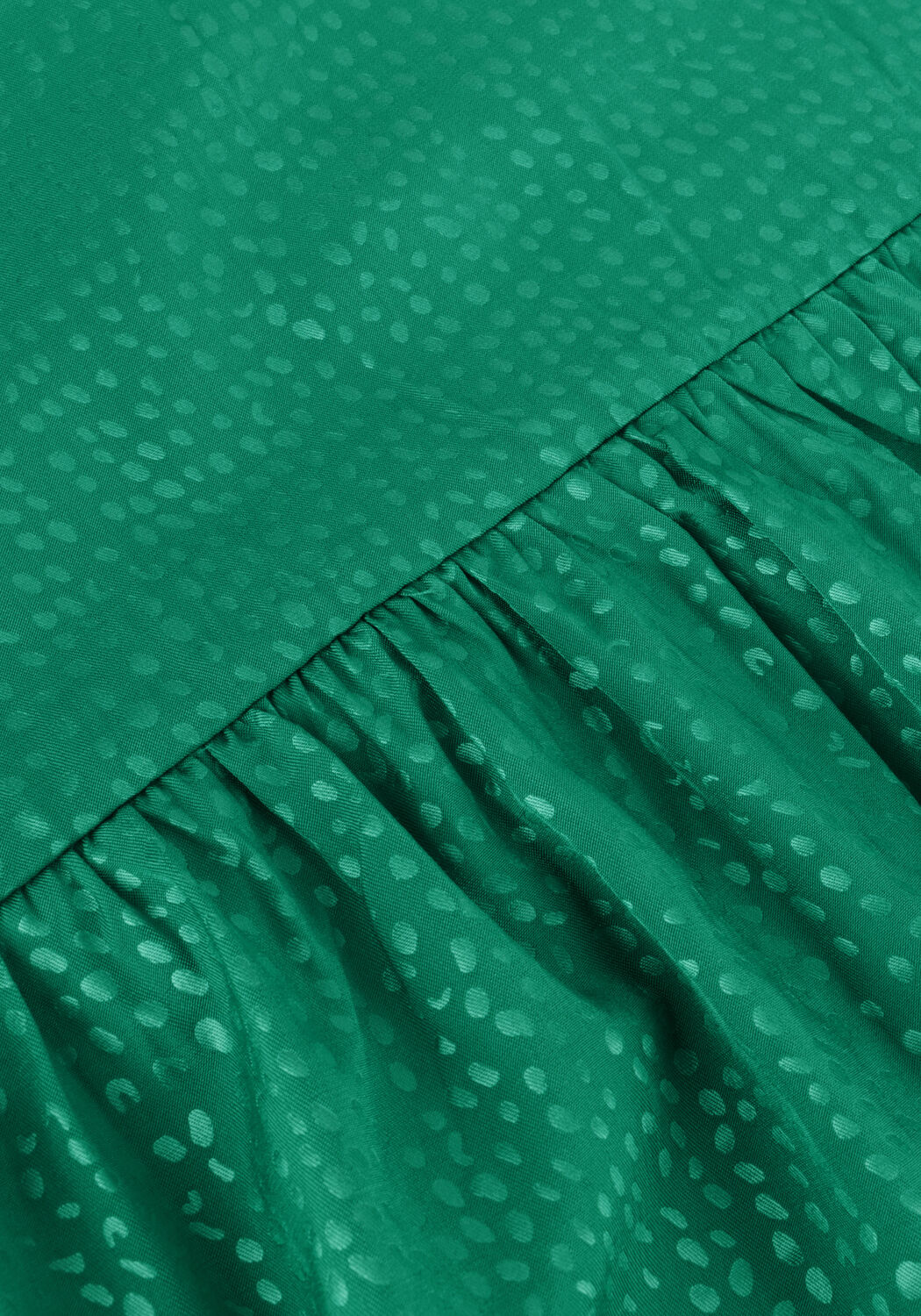 Groene MY ESSENTIAL WARDROBE Midi jurk LINEMW LONG DRESS - large