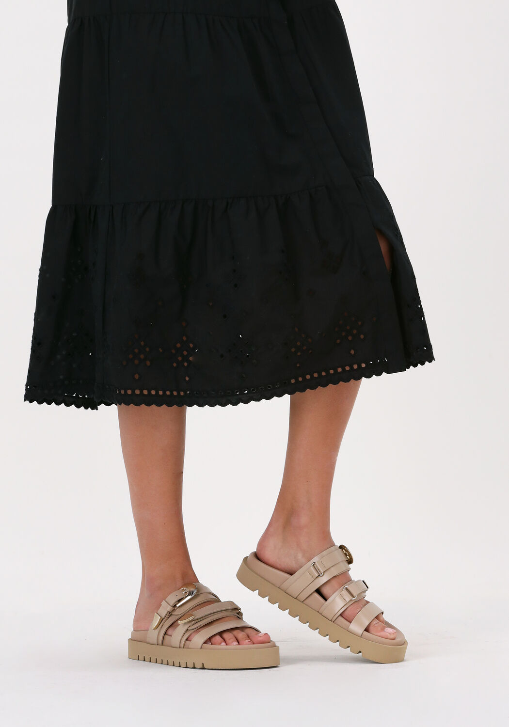 Beige NUBIKK Slippers LAUREN GALI - large