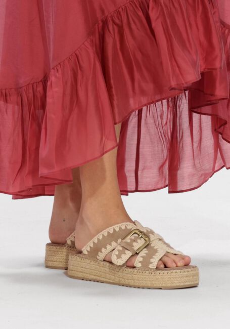 Beige MOU Slippers JUTE SANDAL - large