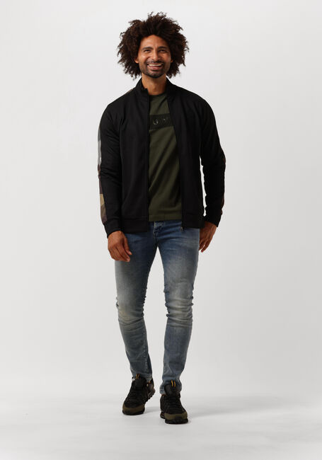 Zwarte CRUYFF Vest MONTEZ TRACK TOP - large