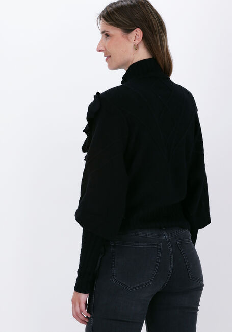 Zwarte SILVIAN HEACH Coltrui SWEATER RIBBAR - large