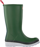 Groene HUNTER Regenlaarzen WOMENS PLAY TALL SPECKLE SOLE Groene HUNTER Regenlaarzen WOMENS PLAY TALL SPECKLE SOLE