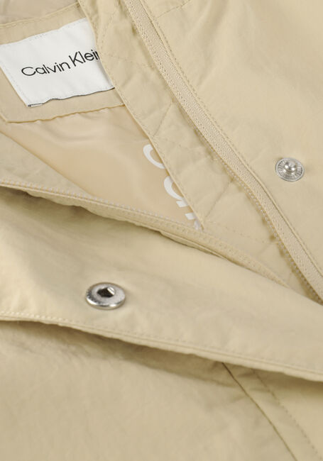 Beige CALVIN KLEIN Jack UTILITY JACKET - large