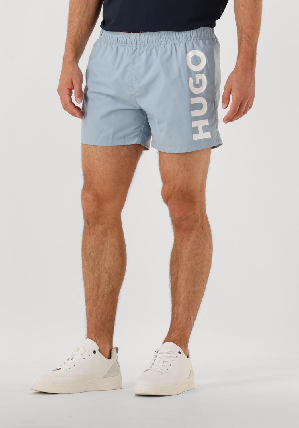 HUGO Relaxed fit zwembroek met labelprint model 'ABAS'