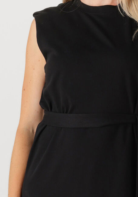 Zwarte SELECTED FEMME Maxi jurk SLFHALLEY SL SHOULDERPAD ANKLE - large