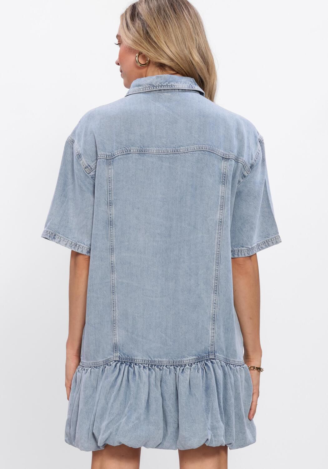 Blauwe GESTUZ Mini jurk GZSEA DRESS - large