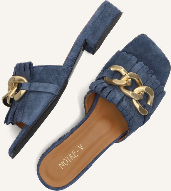 Blauwe NOTRE-V Slippers 105 6409 Blauwe NOTRE-V Slippers 105 6409 - large