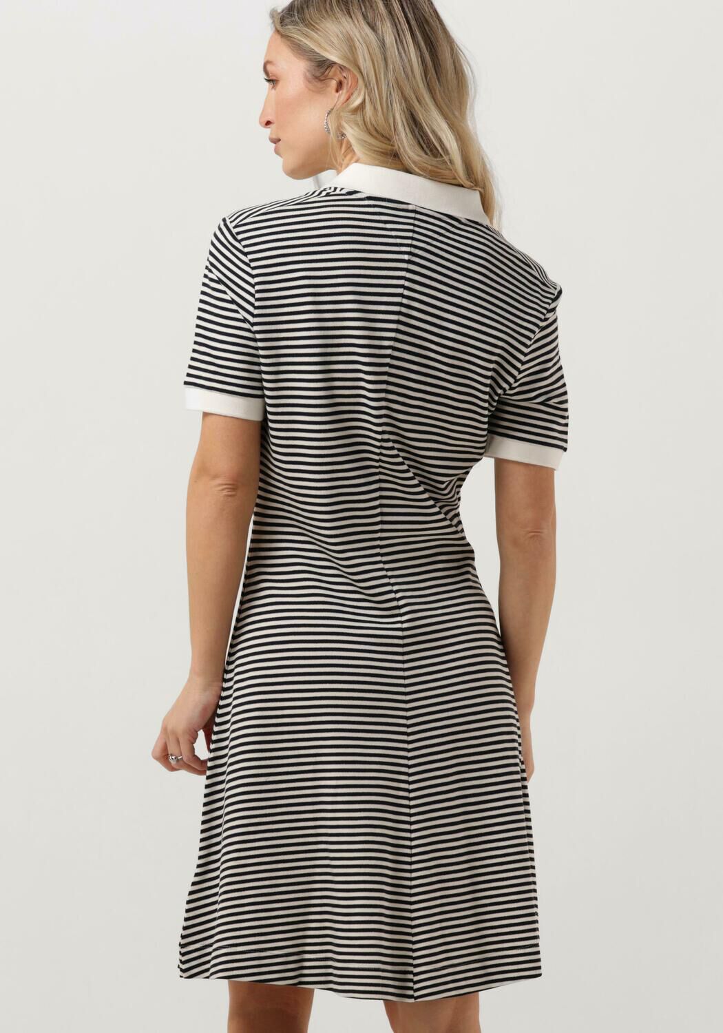 TOMMY HILFIGER Dames Jurken F+f Open Plcktlycll Polo Dress Blauw