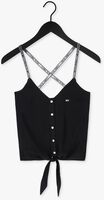 Zwarte TOMMY JEANS Top TJW ESSENTIAL STRAPPY TOP