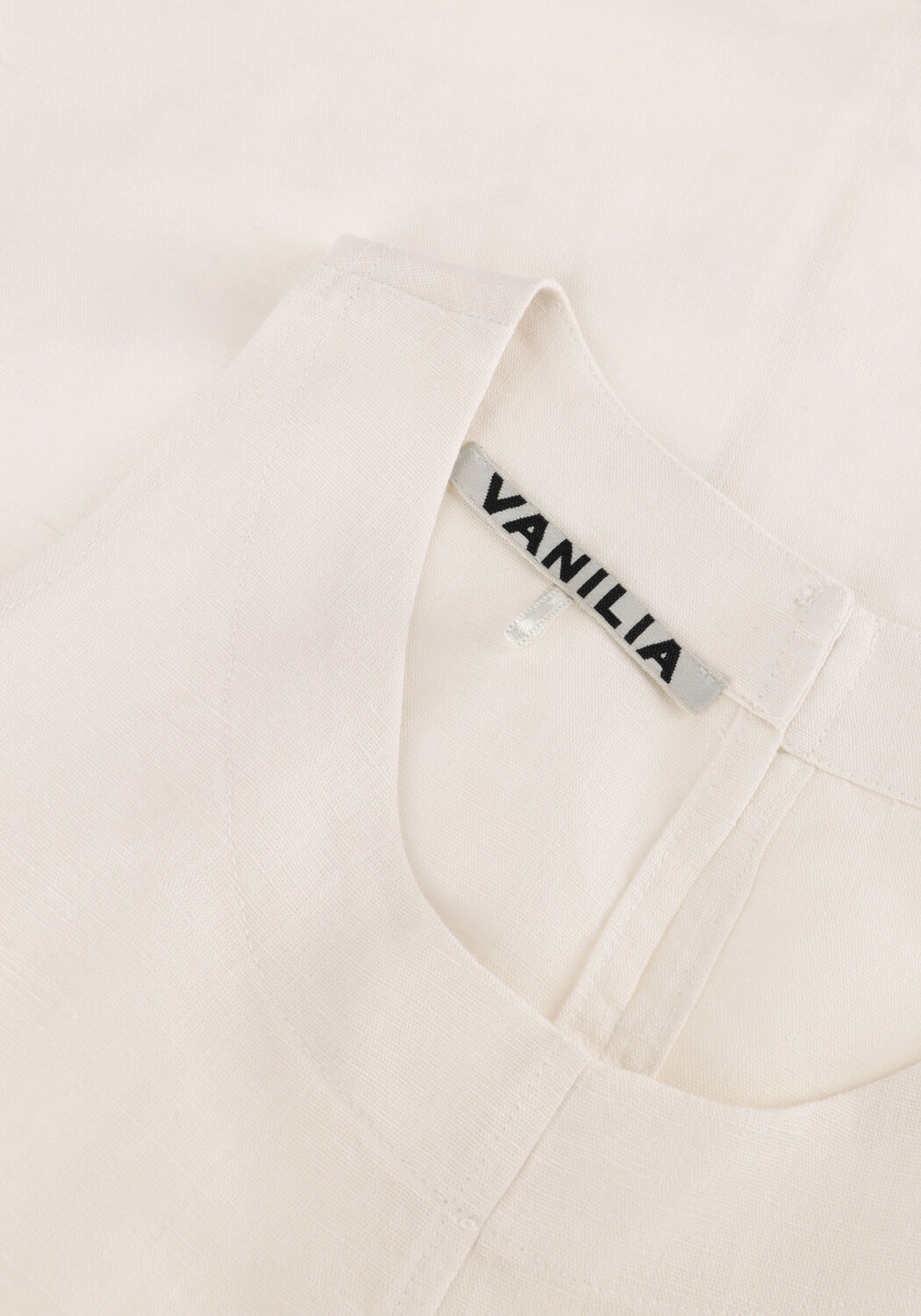 Ecru VANILIA Top LIGHT LINEN TWISTED - large