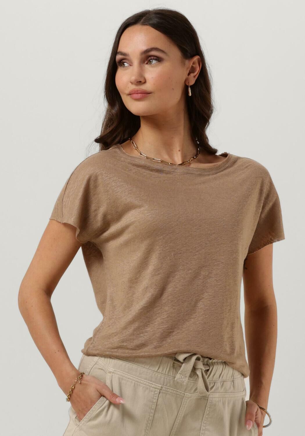 Camel t shirt dames hot sale