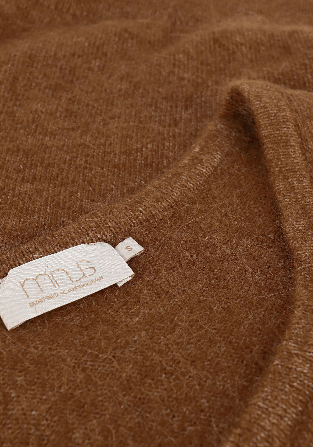 Bruine MINUS Trui MILLE KNIT PULLOVER - large