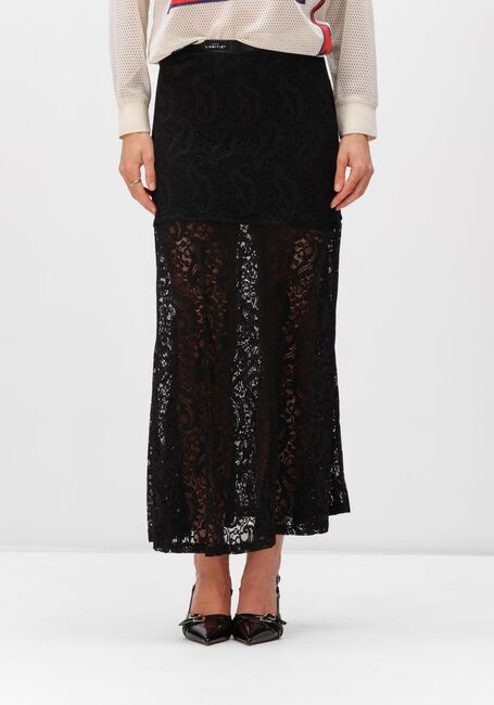 Zwarte HAUTE L'AMITI&Eacute; Rokken SUMMER LACE SKIRT - large