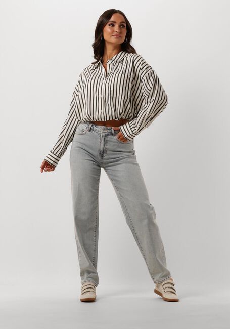Ecru CATWALK JUNKIE Blouses CROPPED BUTTON UP BLOUSE - large