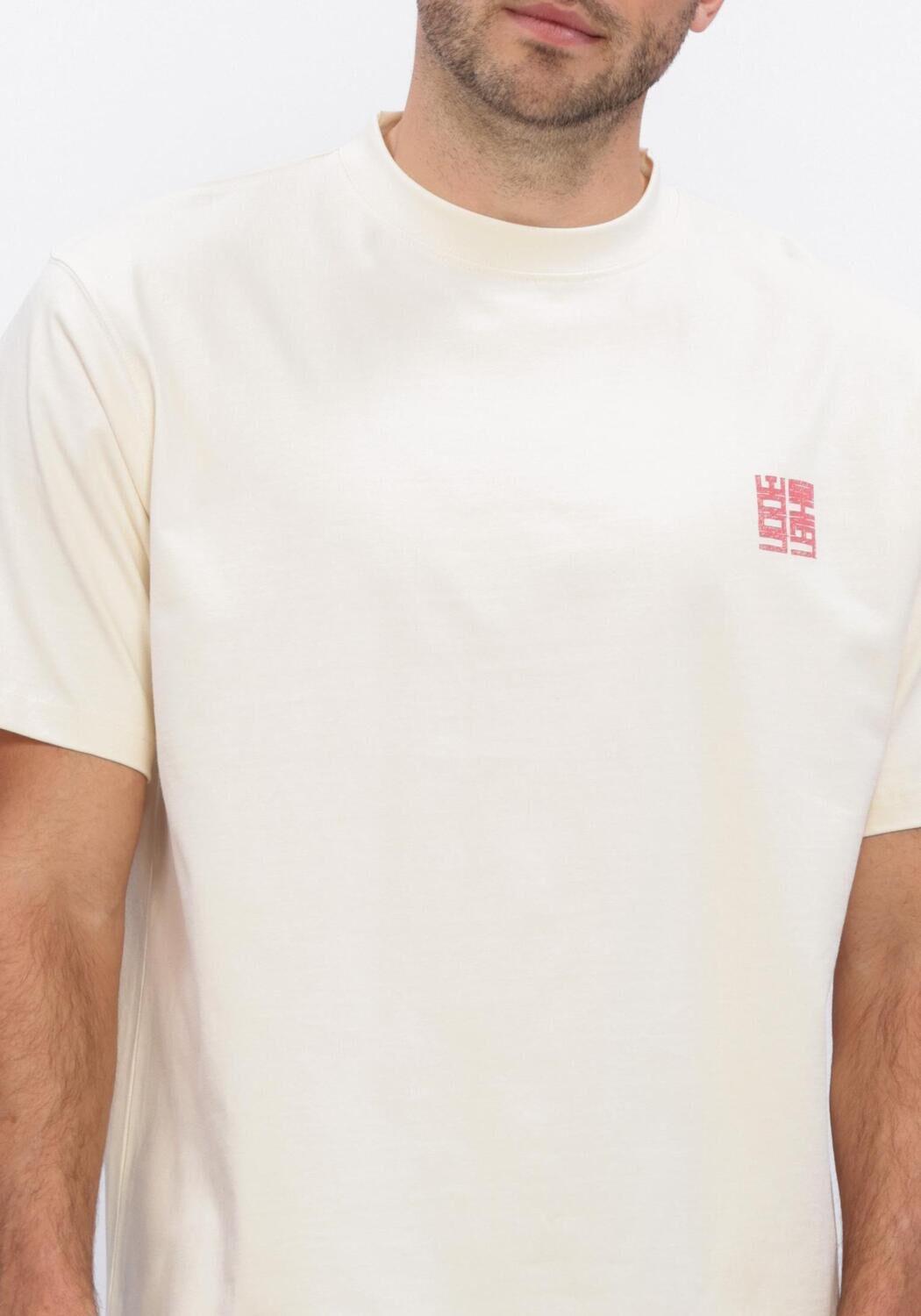 Ecru WOODBIRD T-shirt WBBAINE NOPA TEE - large