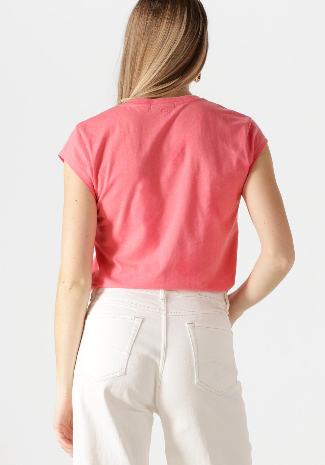 CC HEART Dames Tops & T-shirts Basic T-shirt Roze