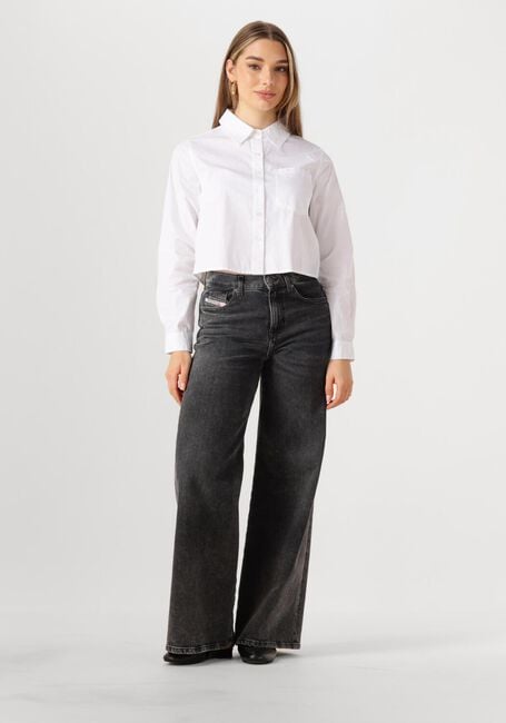 Witte MY ESSENTIAL WARDROBE Blouses SUNNAMW SHORT SHIRT - large
