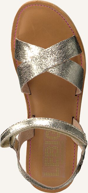 Gouden LE BIG Platte sandalen NOX SANDAL Gouden LE BIG Platte sandalen NOX SANDAL - large