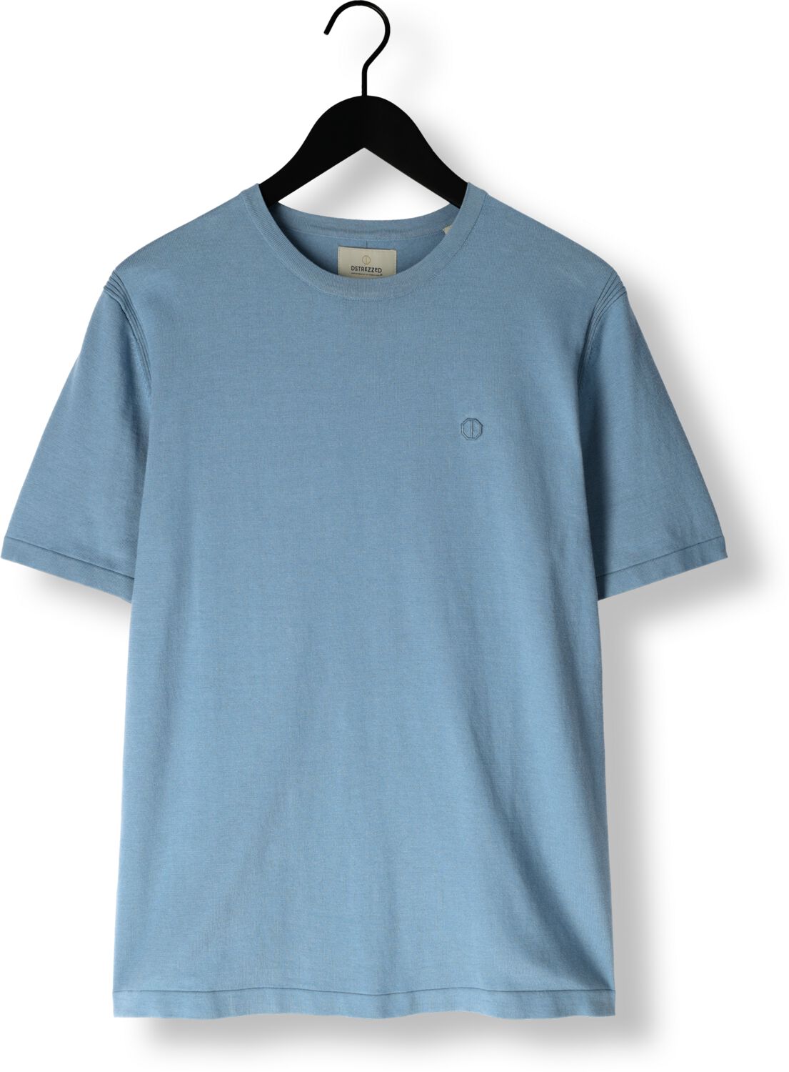 DSTREZZED Heren Polo's & T-shirts Zeke Tee Blauw