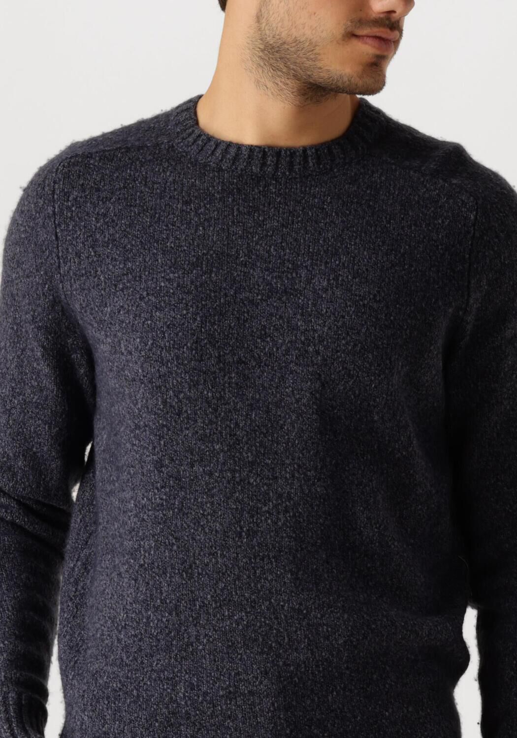 PROFUOMO Heren Truien & Vesten Pullover Crew Neck Blauw