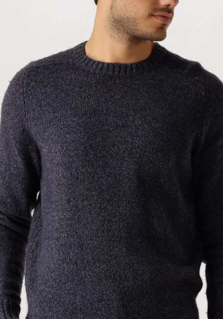 Blauwe PROFUOMO Trui PULLOVER CREW NECK - large