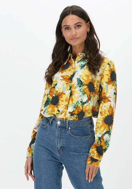 Gele JUST FEMALE Blouses SMOOTH SHIRT - large