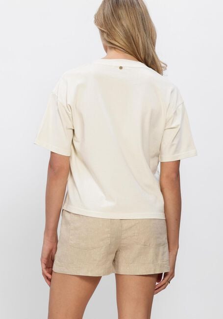 Ecru CIRCLE OF TRUST T-shirt ALEXIS TEE - large