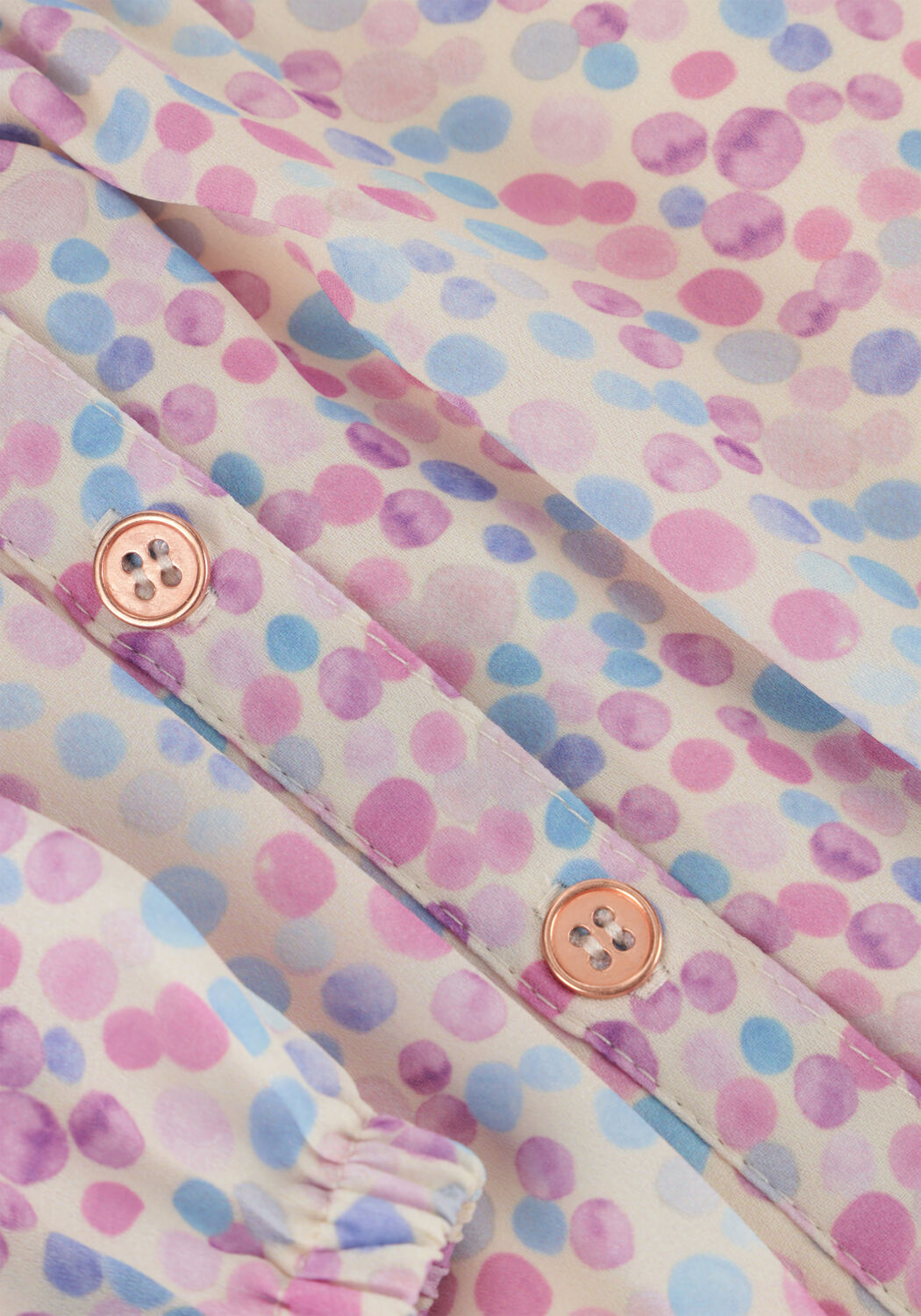 Blauwe NONO Blouses TOMAS CROPPED BLOUSE - large