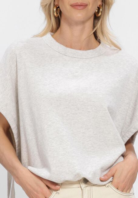 Grijze CATWALK JUNKIE Truien/vesten SHORT SLEEVE STRAP SWEATER - large