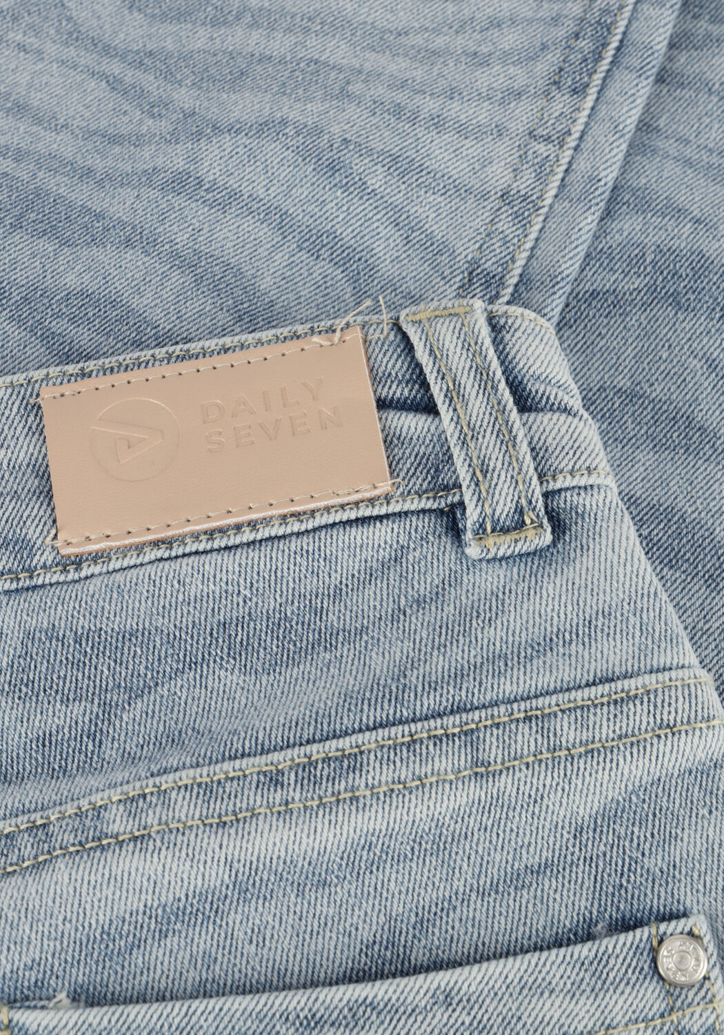 Lichtblauwe DAILY7 Slim fit jeans 2500 MOM FIT ANIMAL - large