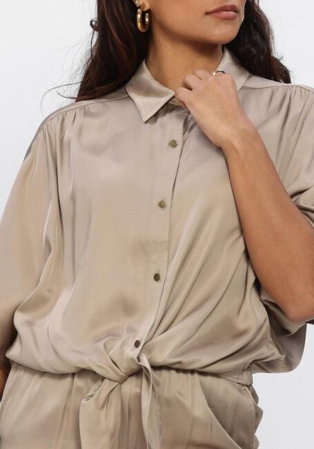 Zand ANOTHER LABEL Blouses ALBATHYLLE SHIRT S/S - large