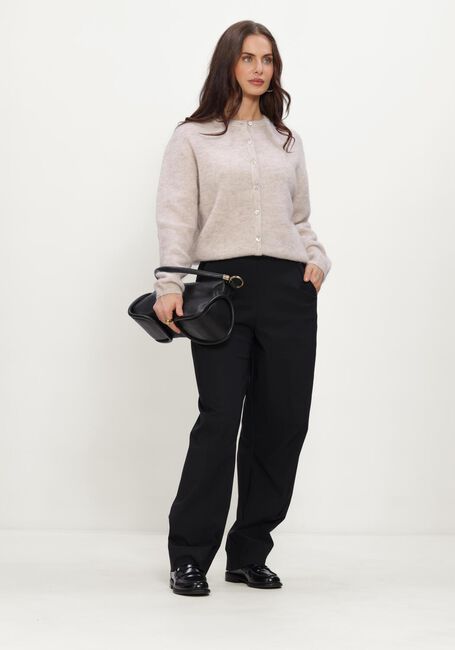 Zwarte STUDIO ANNELOES Wijde broek Marlise barrel trousers - large
