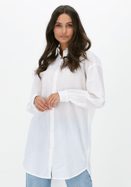 Witte MY ESSENTIAL WARDROBE Blouses LUNA ANNE LONG SHIRT - large