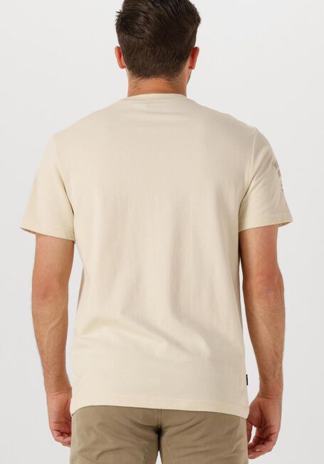 Beige PME LEGEND T-shirt FLAT WAFFEL JERSEY - large