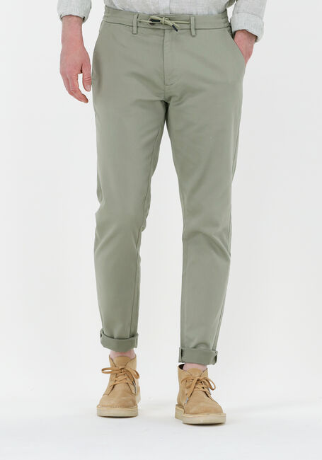 Groene DSTREZZED Chino LANCASTER TWILL KNIT TAPERED JOGGER - large