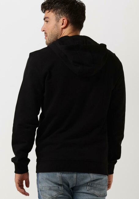 Zwarte LYLE & SCOTT Trui ZIP THROUGH HOODIE - large