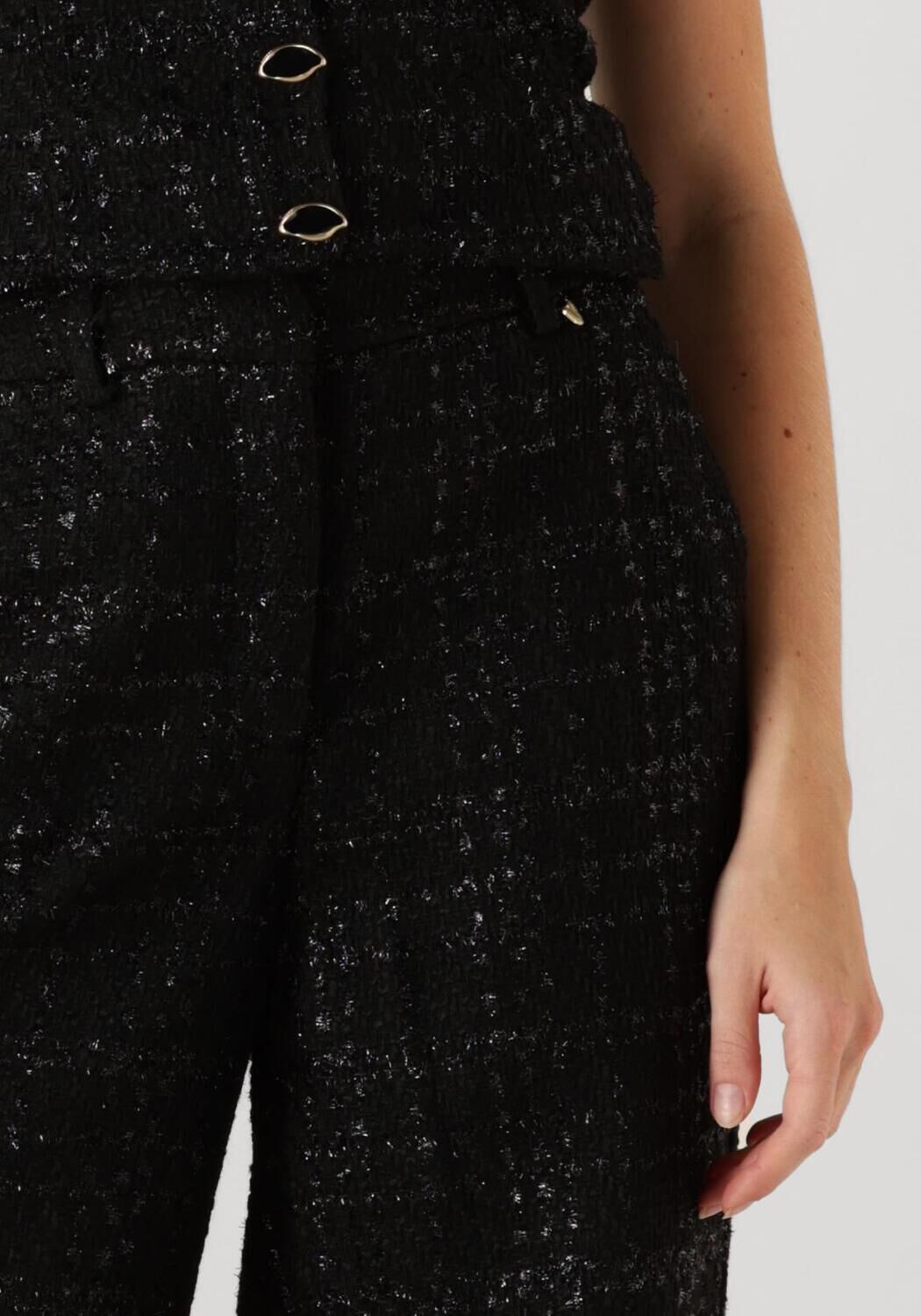 FABIENNE CHAPOT Dames Broeken Remi Tweed Trousers Zwart