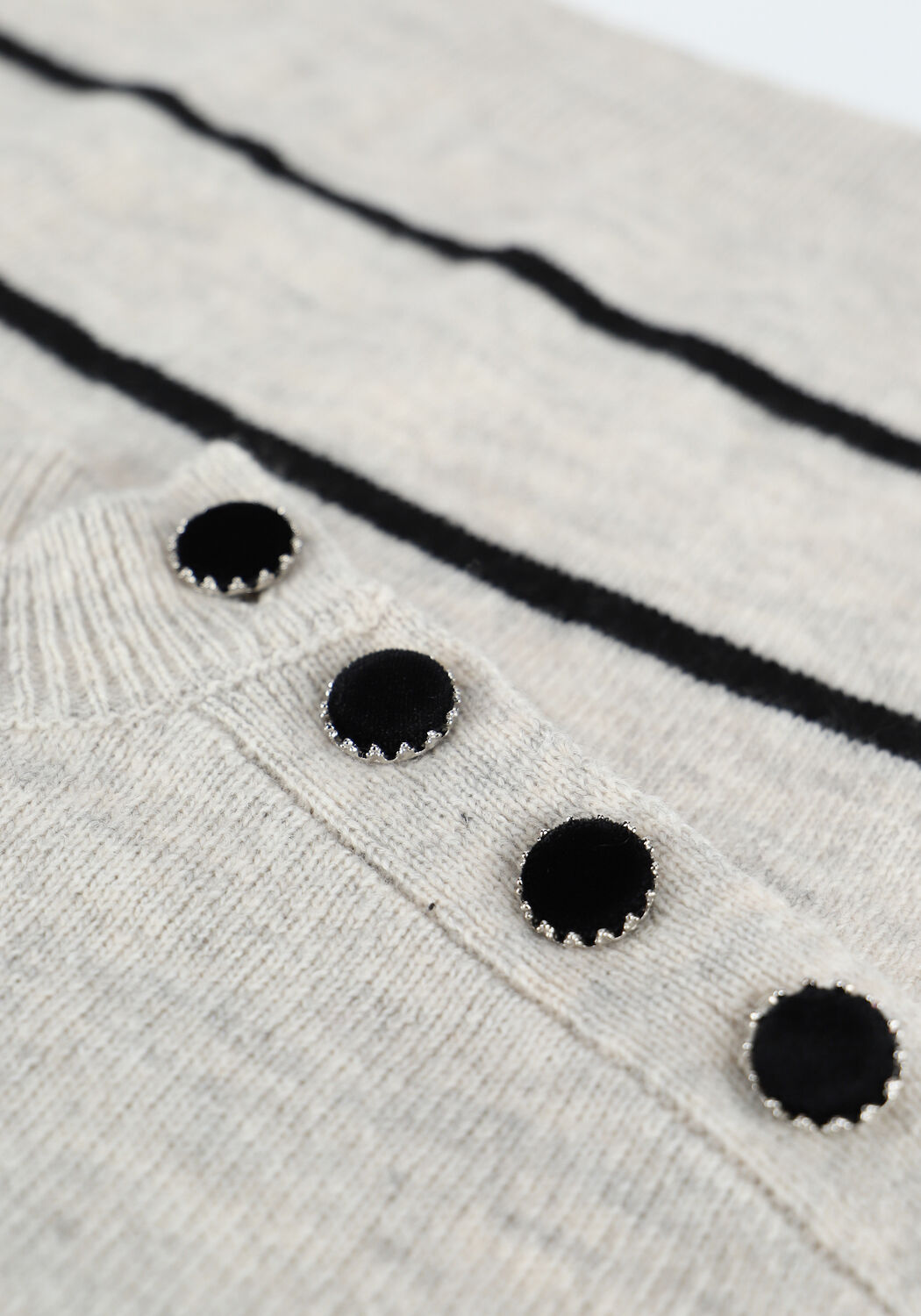 Beige SUNCOO Trui PULL PAUL - large