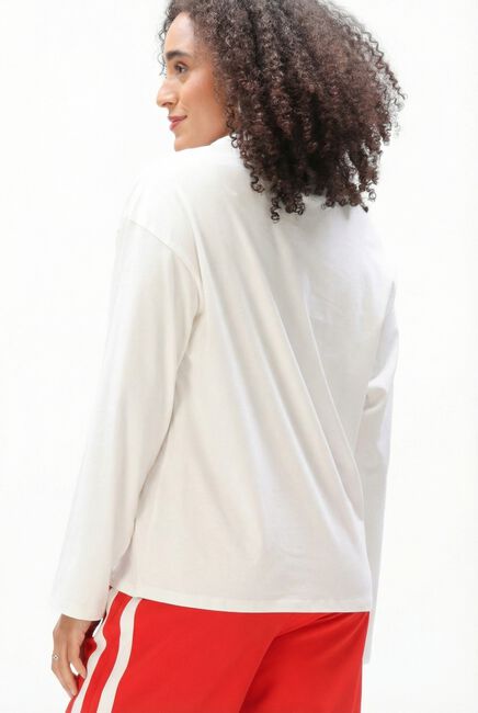 Witte ALIX THE LABEL Tops & T-shirts LADIES KNITTED THE LABEL LONGSLEEVE TOP - large