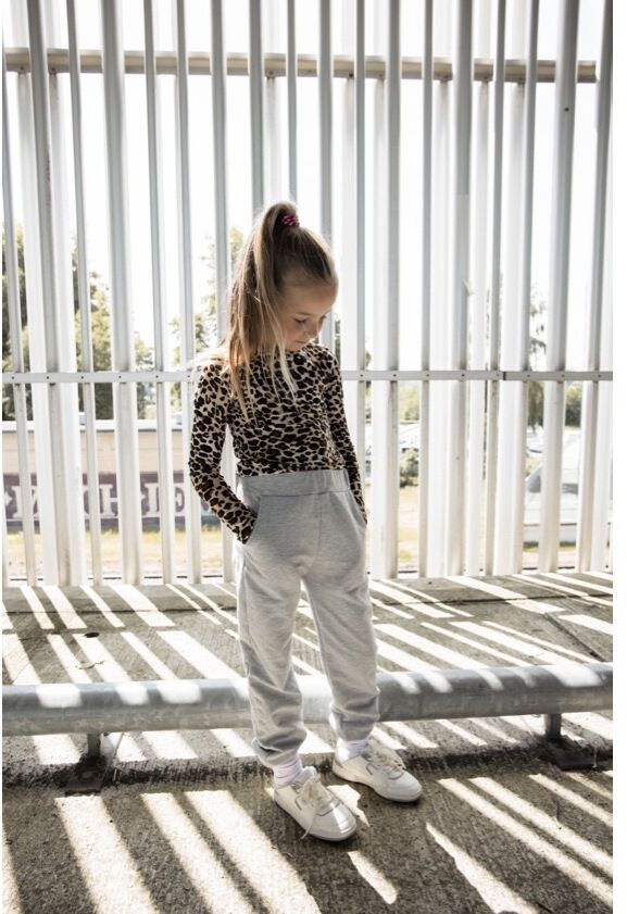 Bruine Salty Stitch Longsleeves PANTER LOVER TOP - large