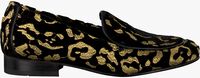 Zwarte FABIENNE CHAPOT Loafers HAYLEY LOAFER LEOPARD - medium
