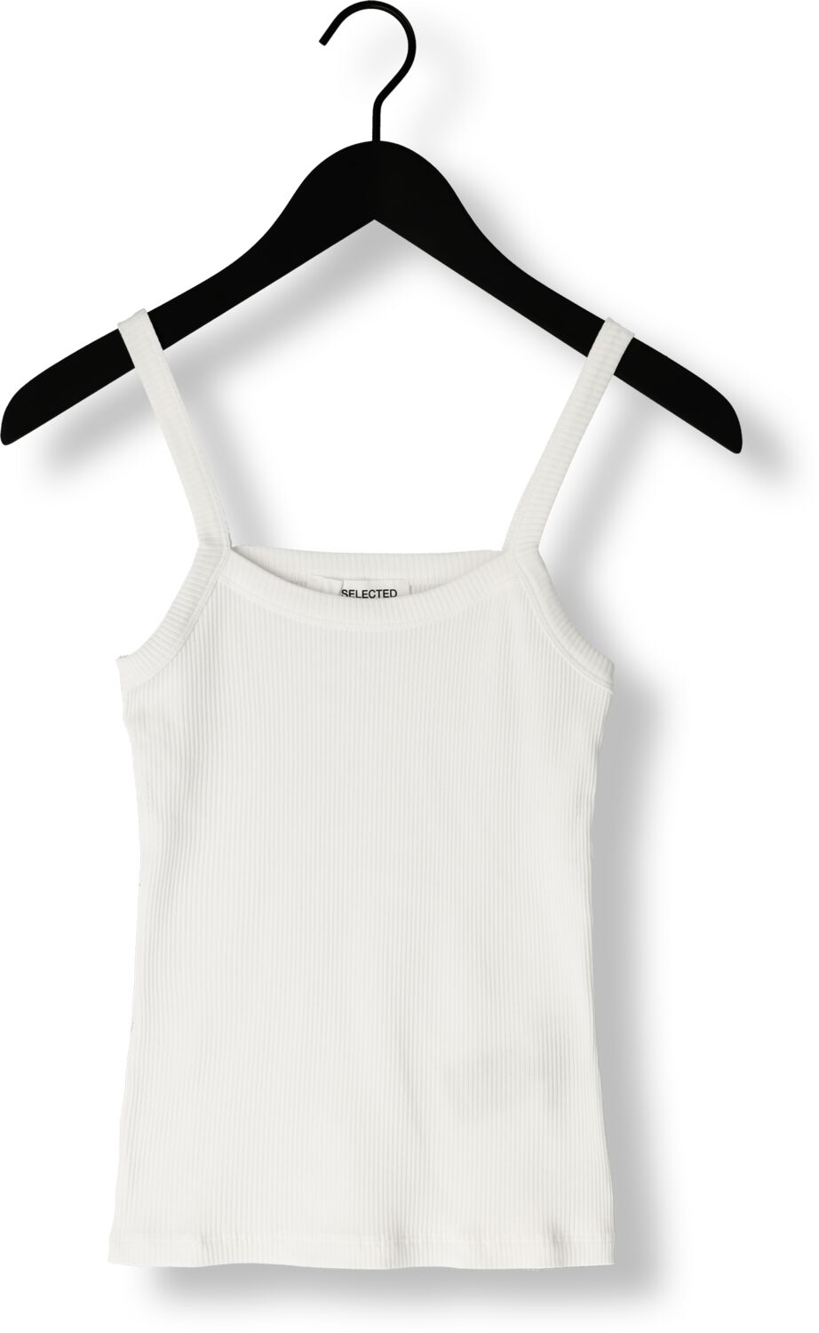 SELECTED FEMME Dames Tops & T-shirts Slfcelica Anna Strap Tank Top Wit