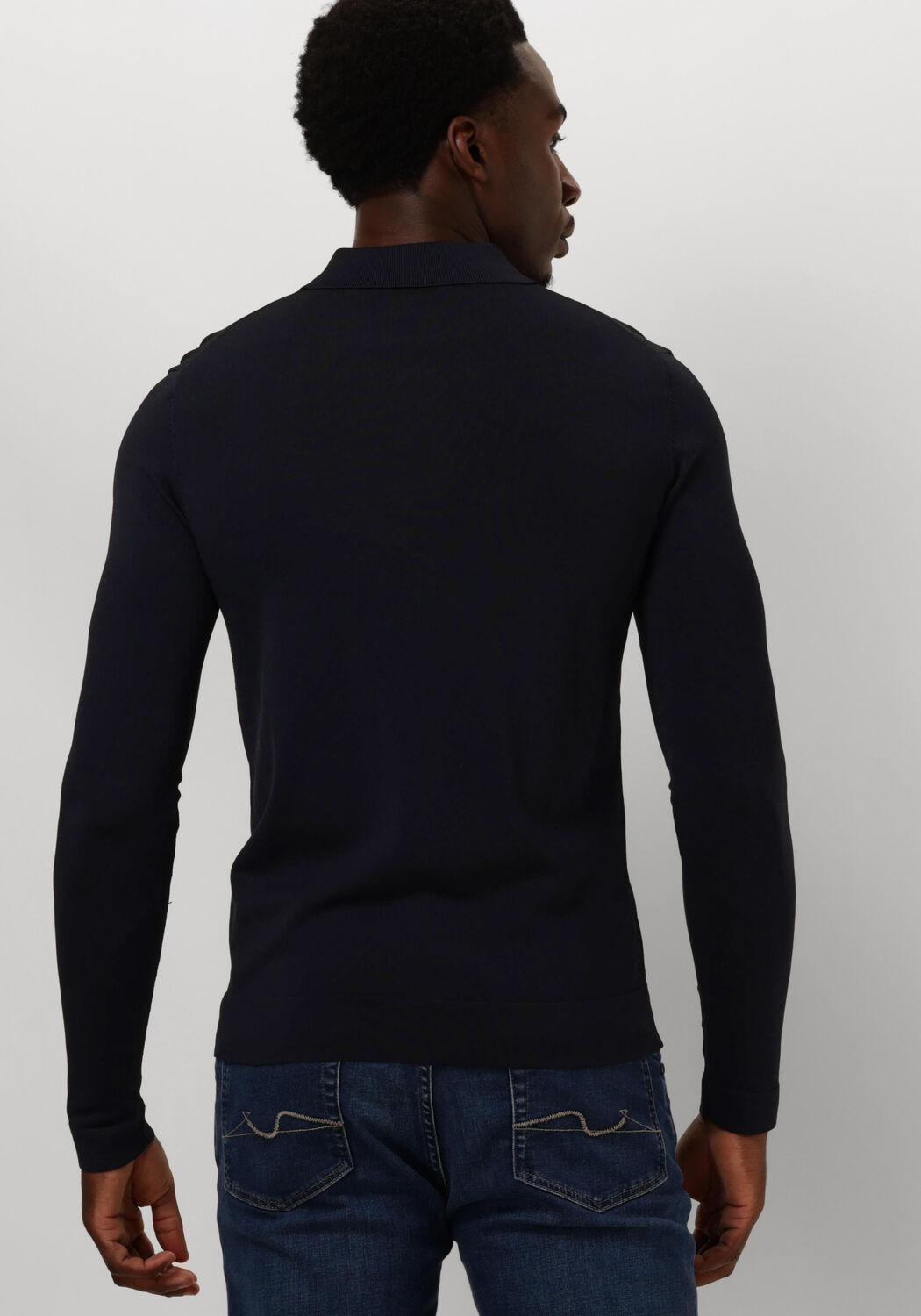 GENTI Heren Polo's & T-shirts K1150-3260 Donkerblauw